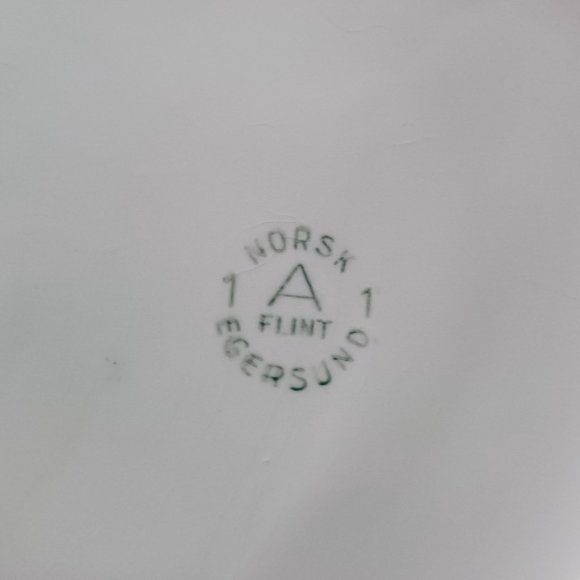 Vintage MCM Norsk Flint Egersund Norway United Nations Commemorative Plate Flags - Picture 4 of 9